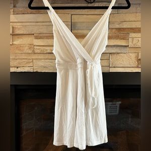 White Strappy Romper